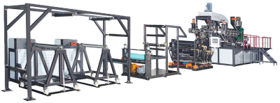  SXF三色片材挤出机(可定制）